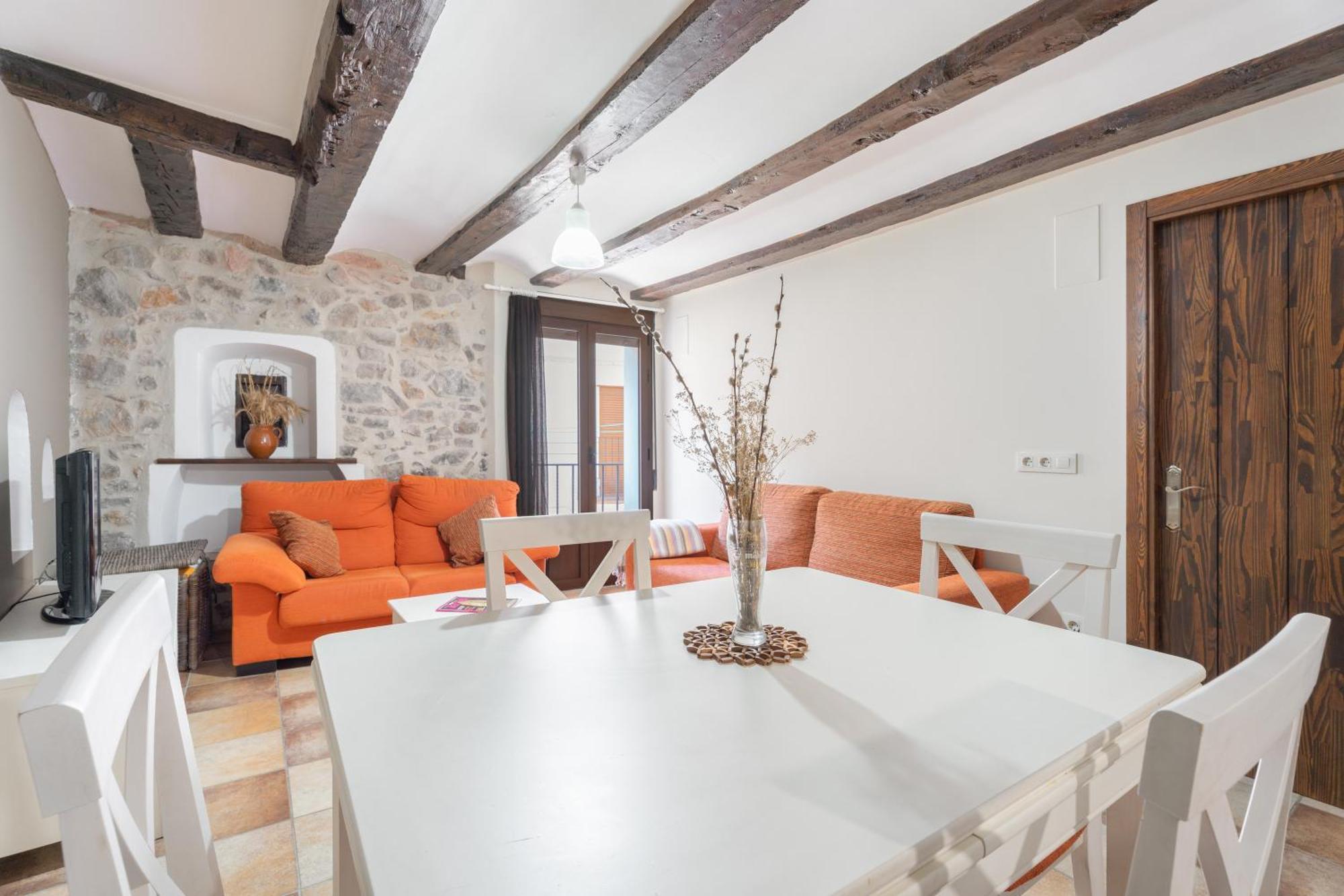 Apartamento Casa El Cojo 1A Alcalá de la Selva エクステリア 写真