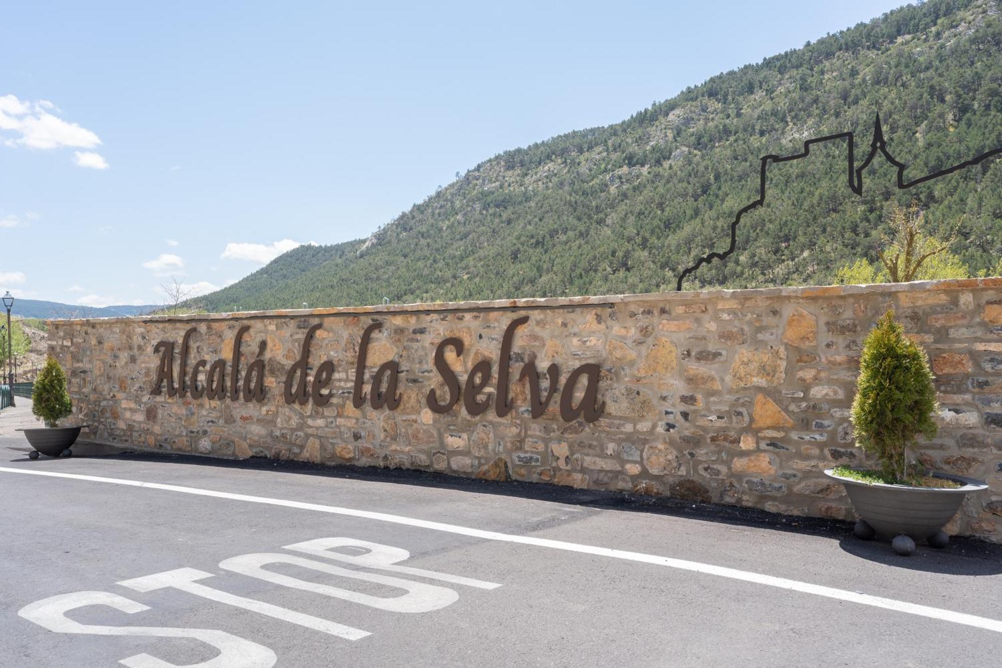 Apartamento Casa El Cojo 1A Alcalá de la Selva エクステリア 写真